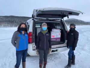 moderna vaccine at tahltan nation