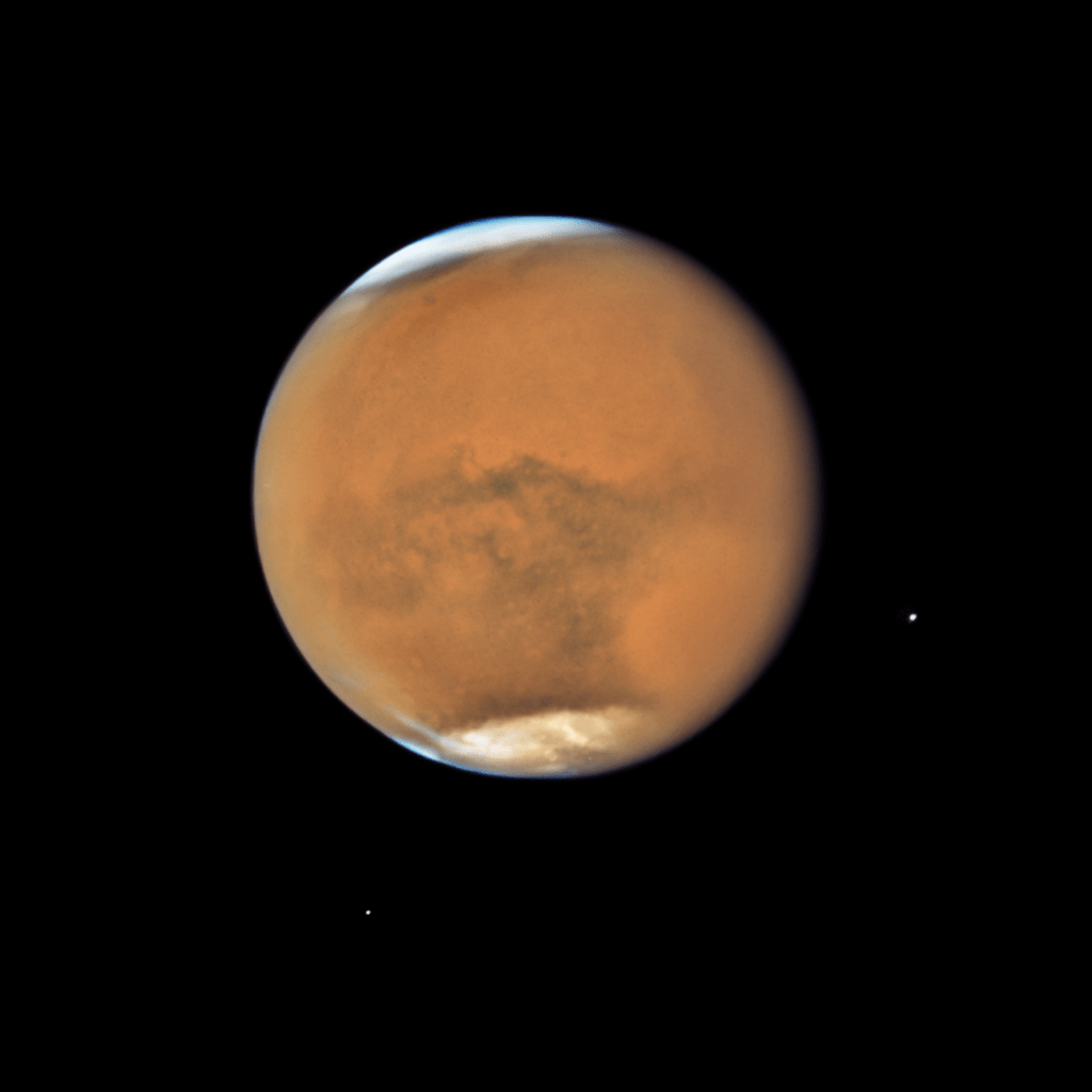 Foto van de planeet Mars.