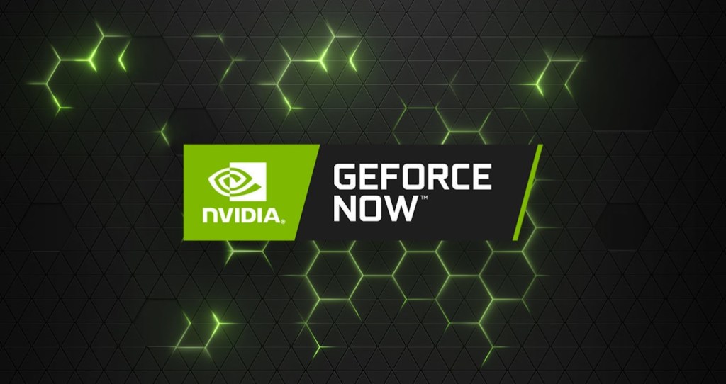 The Nvidia GeForce Now logo and branding