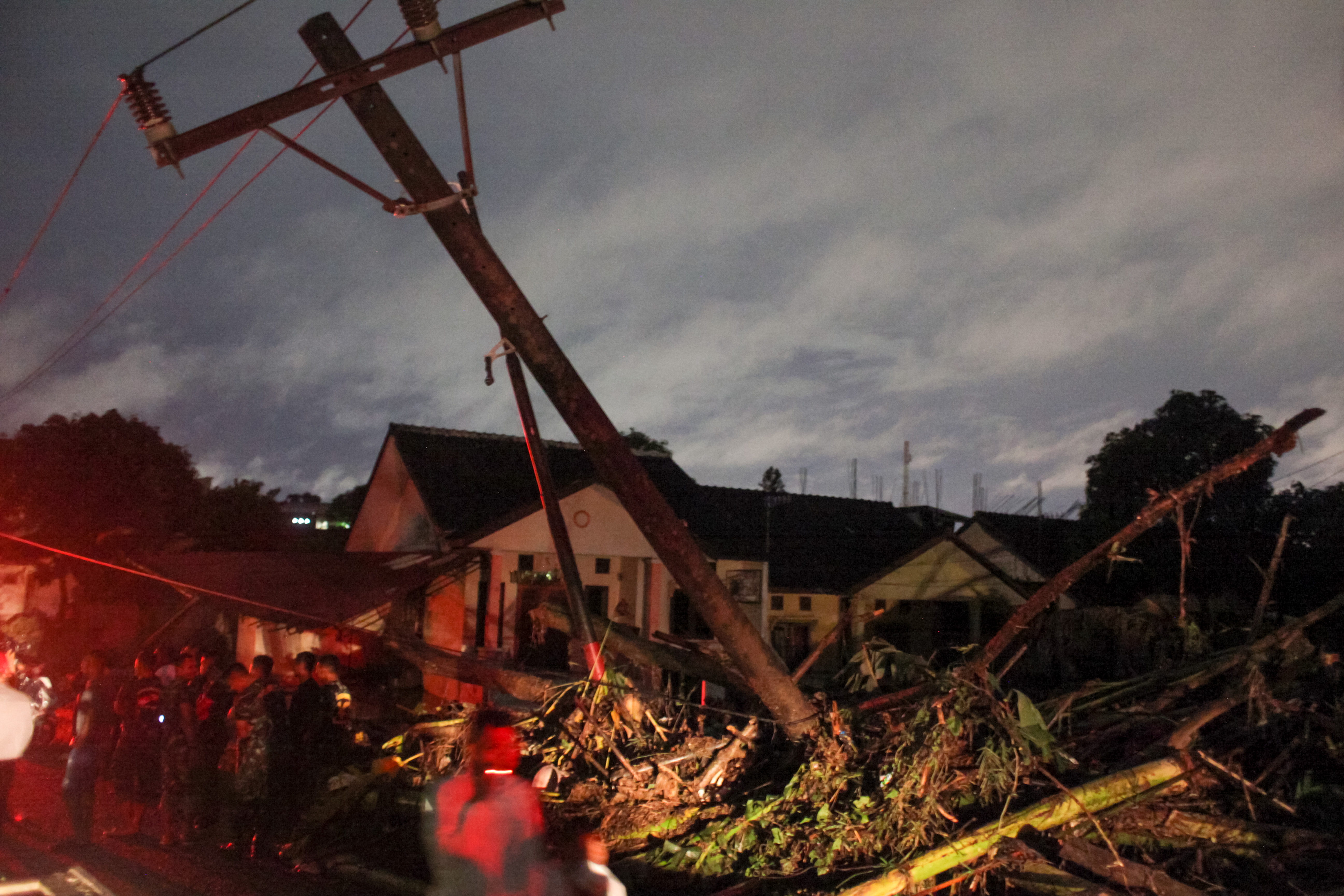 Floods triggered by weeks of heavy rains. (PHOTO: AFP / ALBERT IVAN DAMANIK)