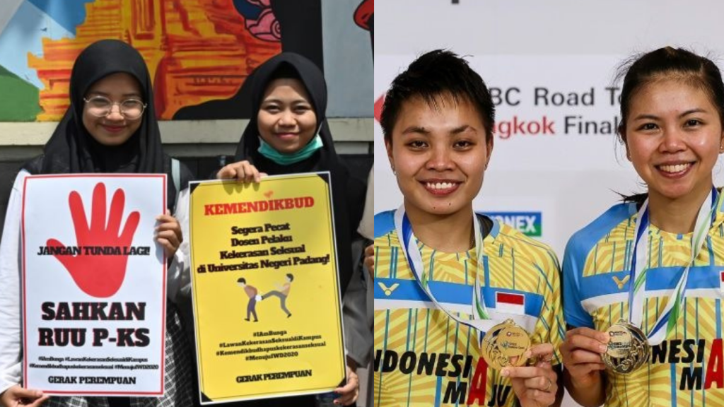 Kompilasi kabar positif dari Indonesia RUU PKS masuk prolegnas Greysia Polii juara badminton di Thailand