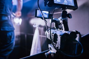 A video camera shooting a scene. Getty Images