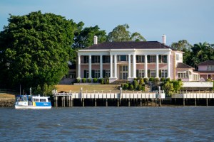 waterfront mansion