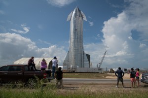 SpaceX's Boca Chica site. Image: Loren Elliott/ Getty Images​