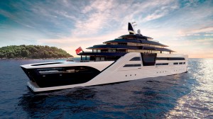 £180 Million Eco-Friendly Superyacht Runs On Batteries And Has Its Own IMAX Cinema ** STORY AVAILABLE, CONTACT SUPPLIER** (Cover Images via AP Images)