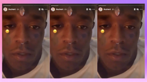 Lil Uzi Vert si diamant in frunte