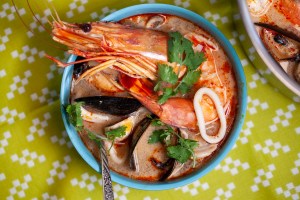 Zuppa Tom Yum con Noodles