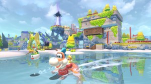 A screen shot from Bowser's Fury.