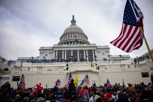 Pro-Trump supporters storm the U.S. Capitol following a rally with President Donald Trump on January 6, 2021 in Washington, DC.