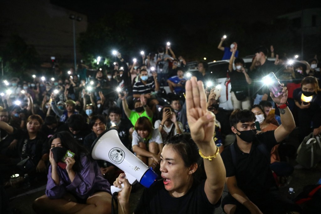 Thailand, protests, Clubhouse