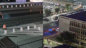 ​Screenshot of surveillance video of Jorge Gomez' fatal shooting at the hands of the Las Vegas Metropolitan Police Department.