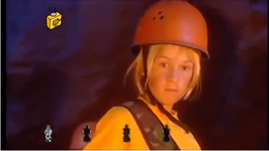 Danni appeared on CITV show 'Jungle Run' as a ten-year-old. Screengrab via YouTube