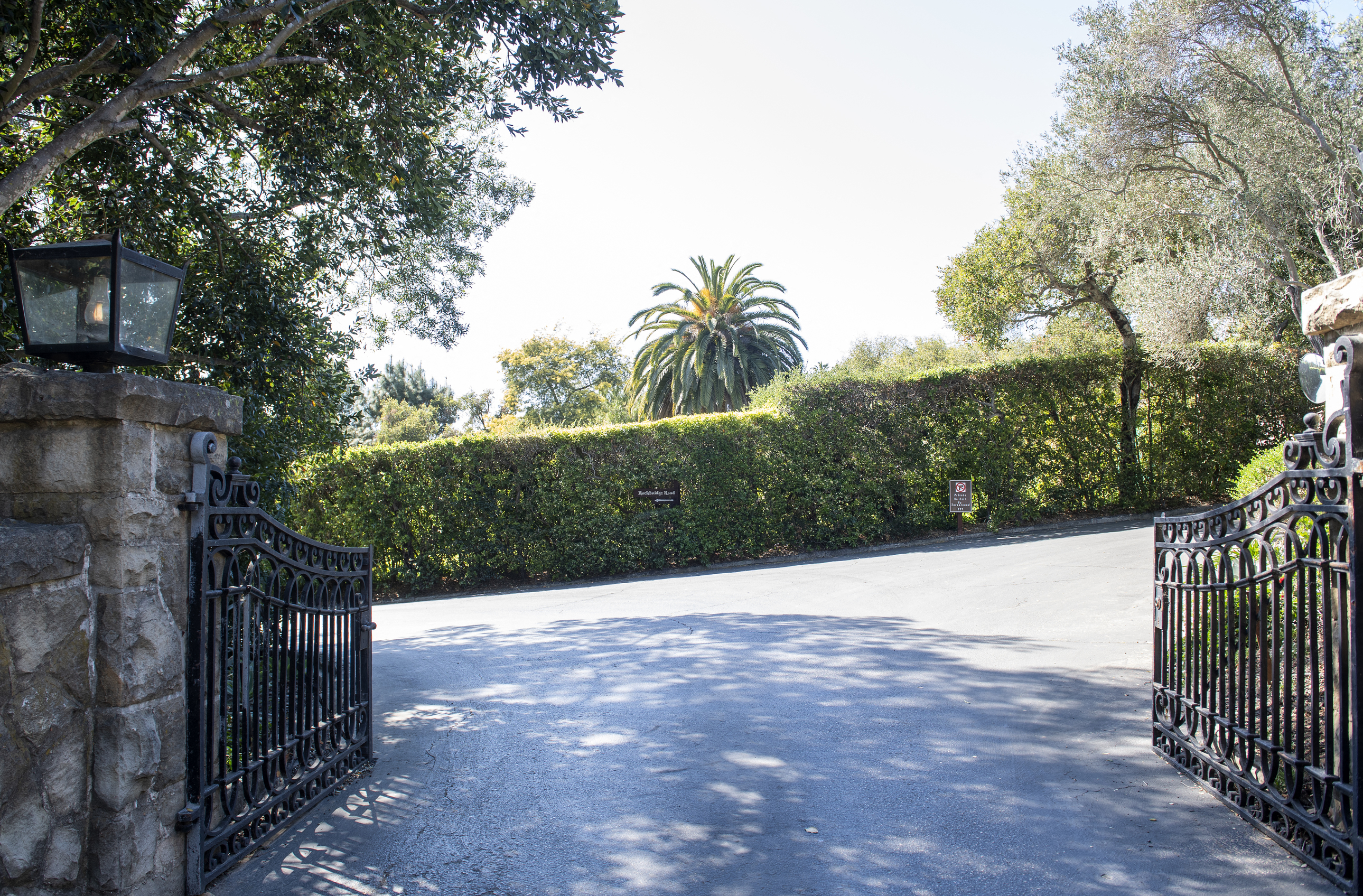 Harry and Meghan's estate in Montecito, California. VALERIE MACON / AFP