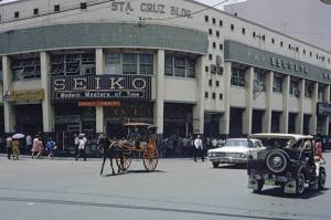 Old vintage photos of post-war Manila Philippines in 1950s and 1960s.