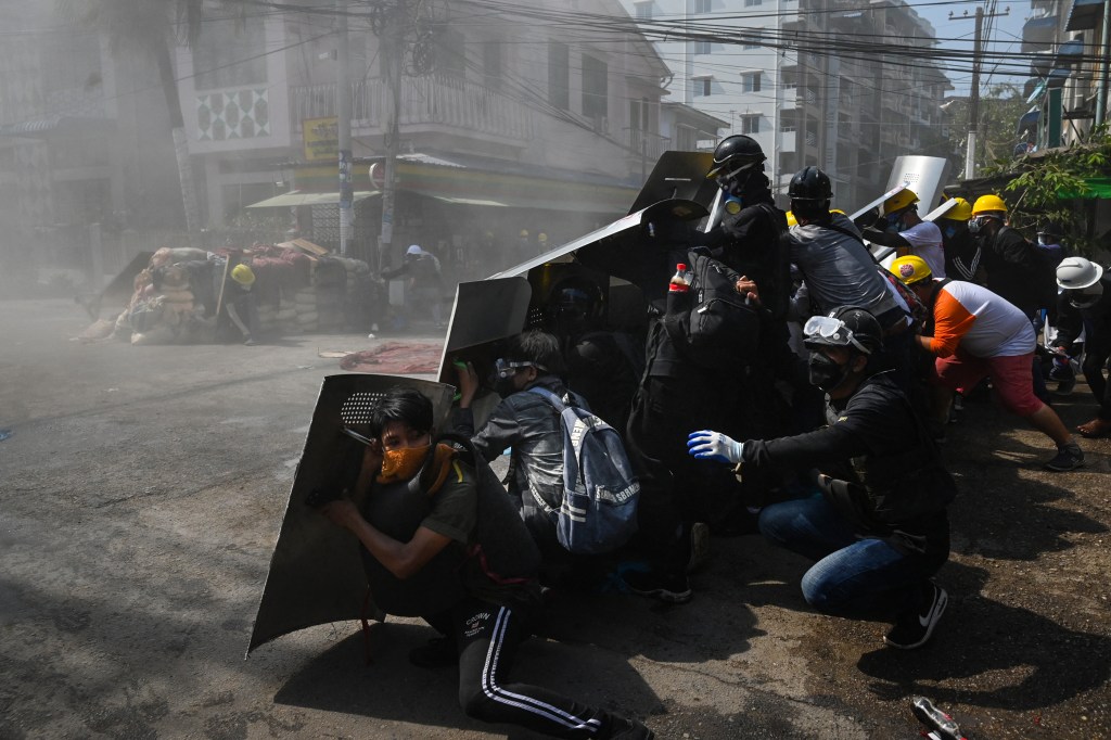 Myanmar protests