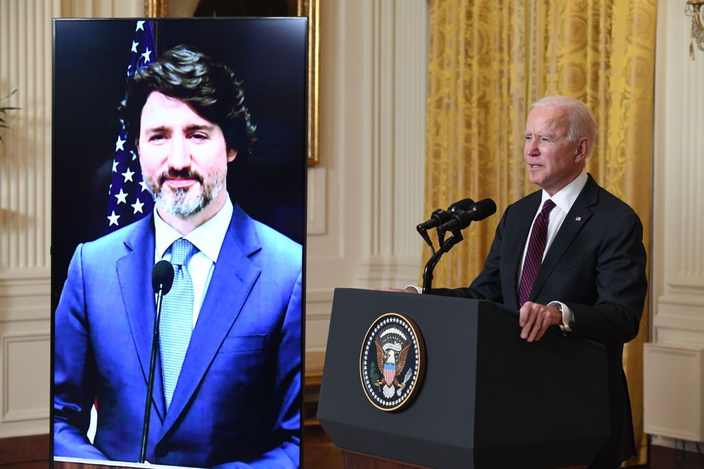 Prime Minister Justin Trudeau and President Joe Biden