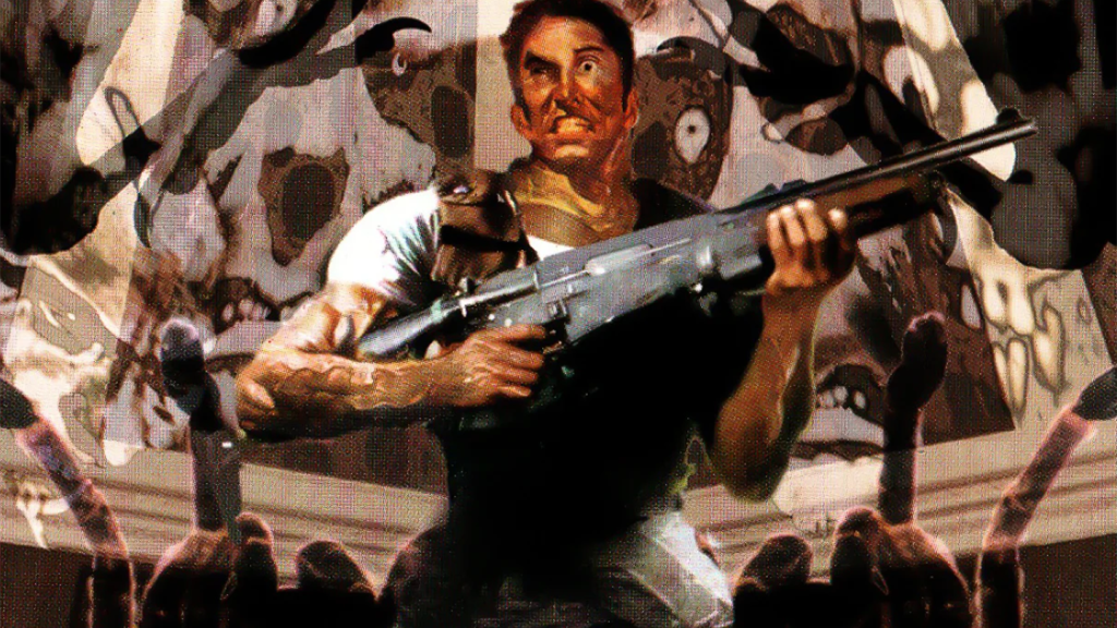 Artwork from the video game Resident Evil