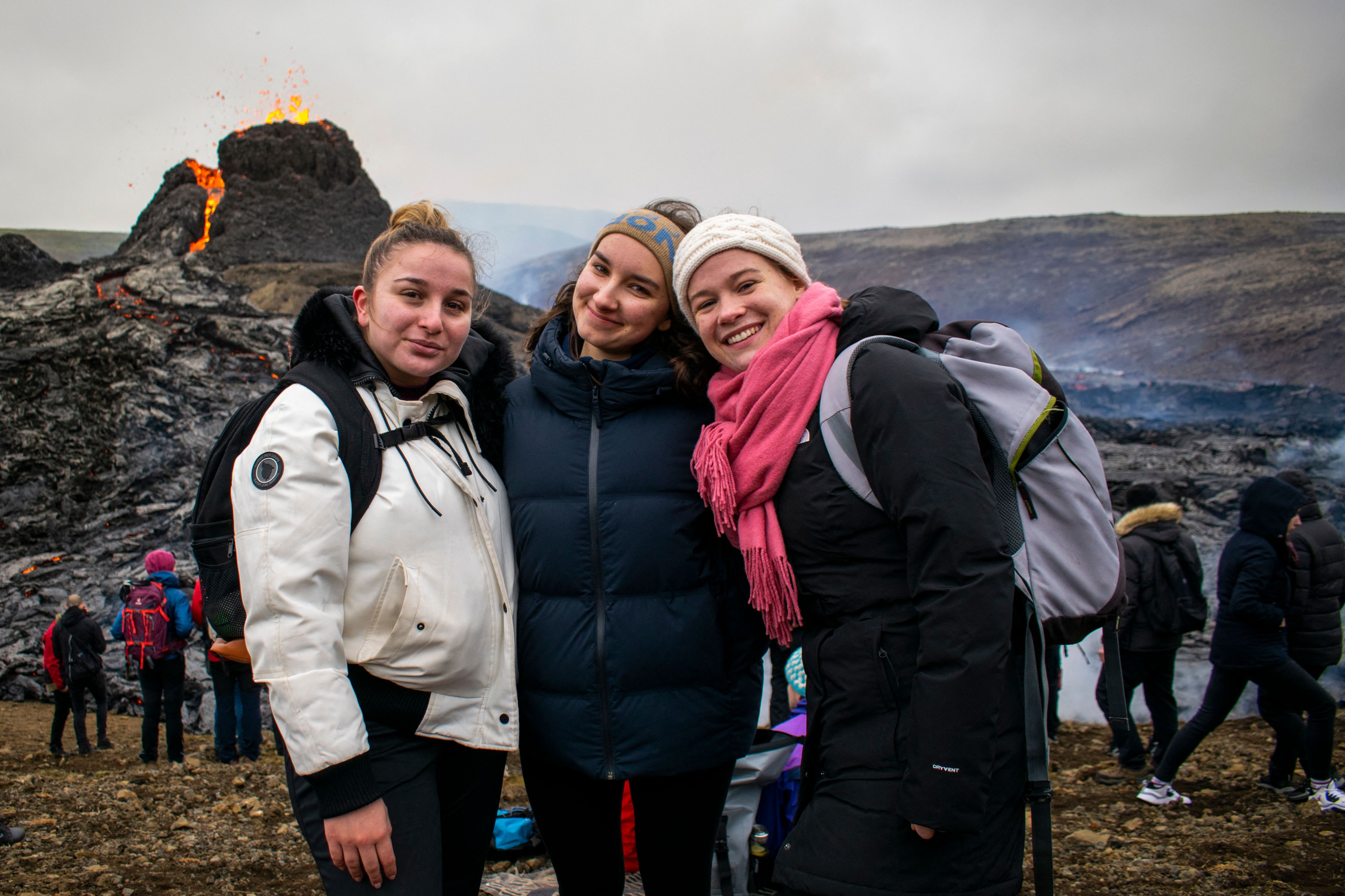 Volcano erupts in Iceland