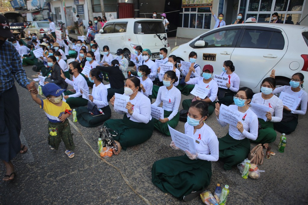 Myanmar protests