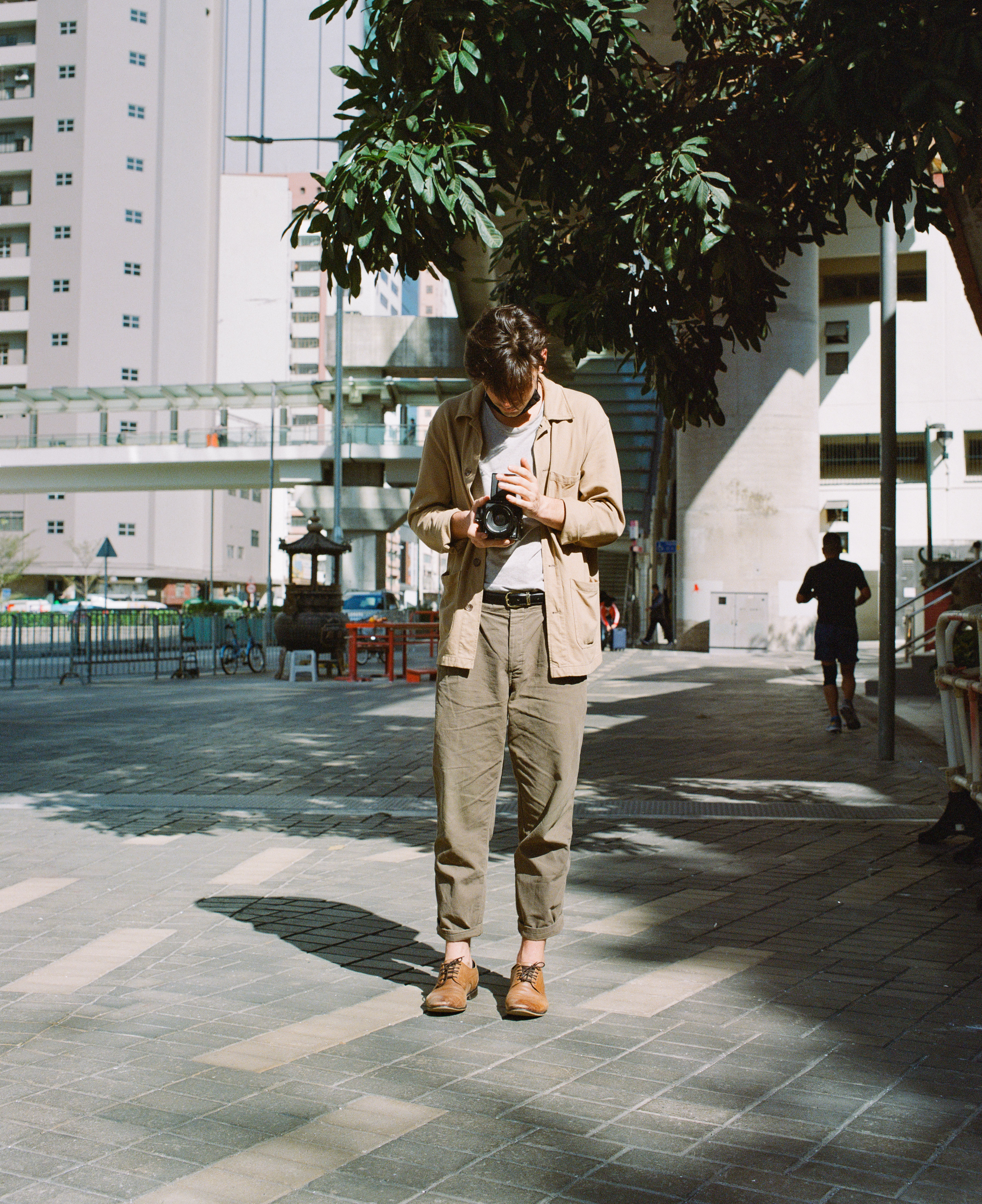 Simon, a pilot in Hong Kong