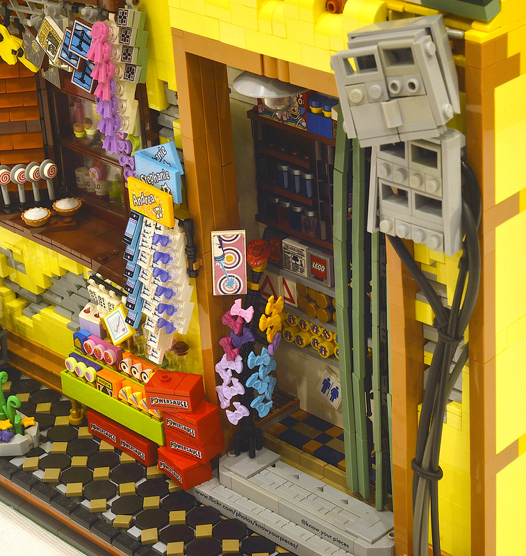 old vietnam store selling tidbits and groceries built with lego