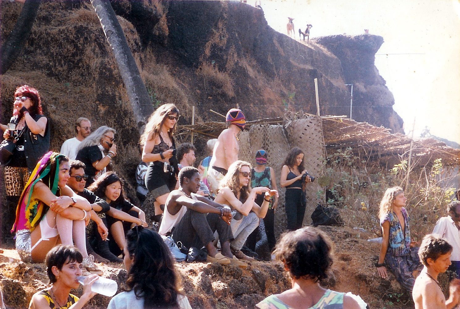 Party at south Anjuna in 1991.jpeg