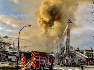 Freemasons were possibly the targets of a coordinated arson attack in Vancouver after three separate temples went up in flames on Tuesday.