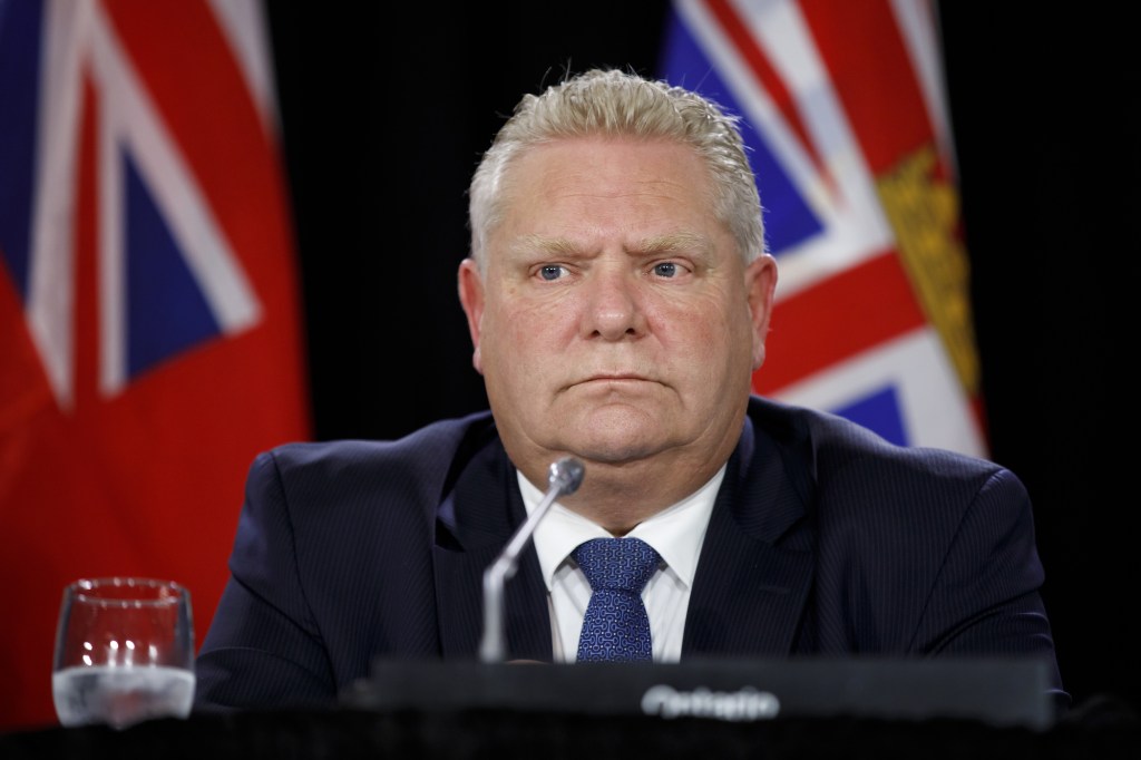 Ontario Premier Doug Ford