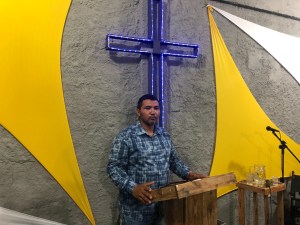 Drug-deal turned pastor, Carlos Eduardo Gomes Oliveira, now preaches to save others from the drug trade in Brazil's favelas.