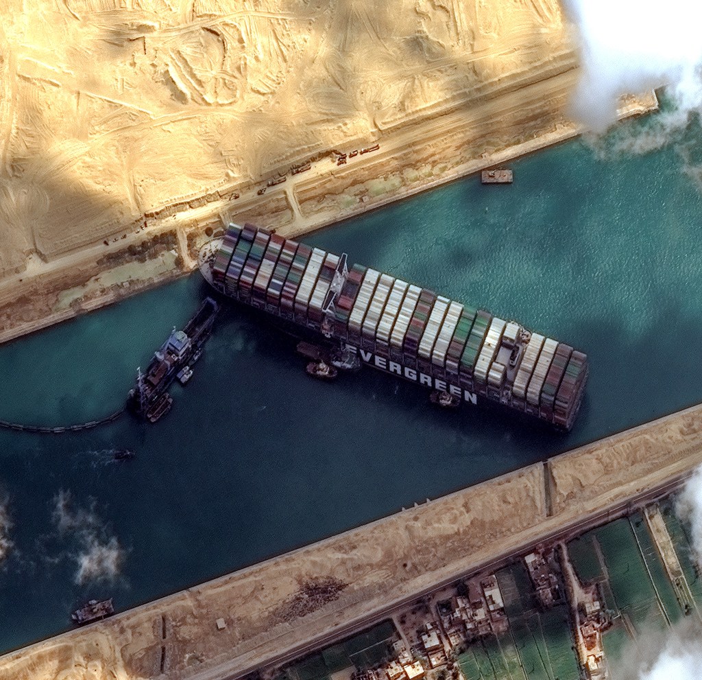 The Giant Dick Ship That Blocked The Suez Canal Is Now Stuck in Legal Limbo