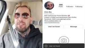 Instagram has banned the account belonging to prominent anti-masker Chris Saccoccia, a man quickly becoming one of Canada’s biggest conspiracy exports.