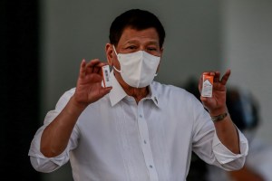 Rodrigo Duterte covid-19 vaccines Manila