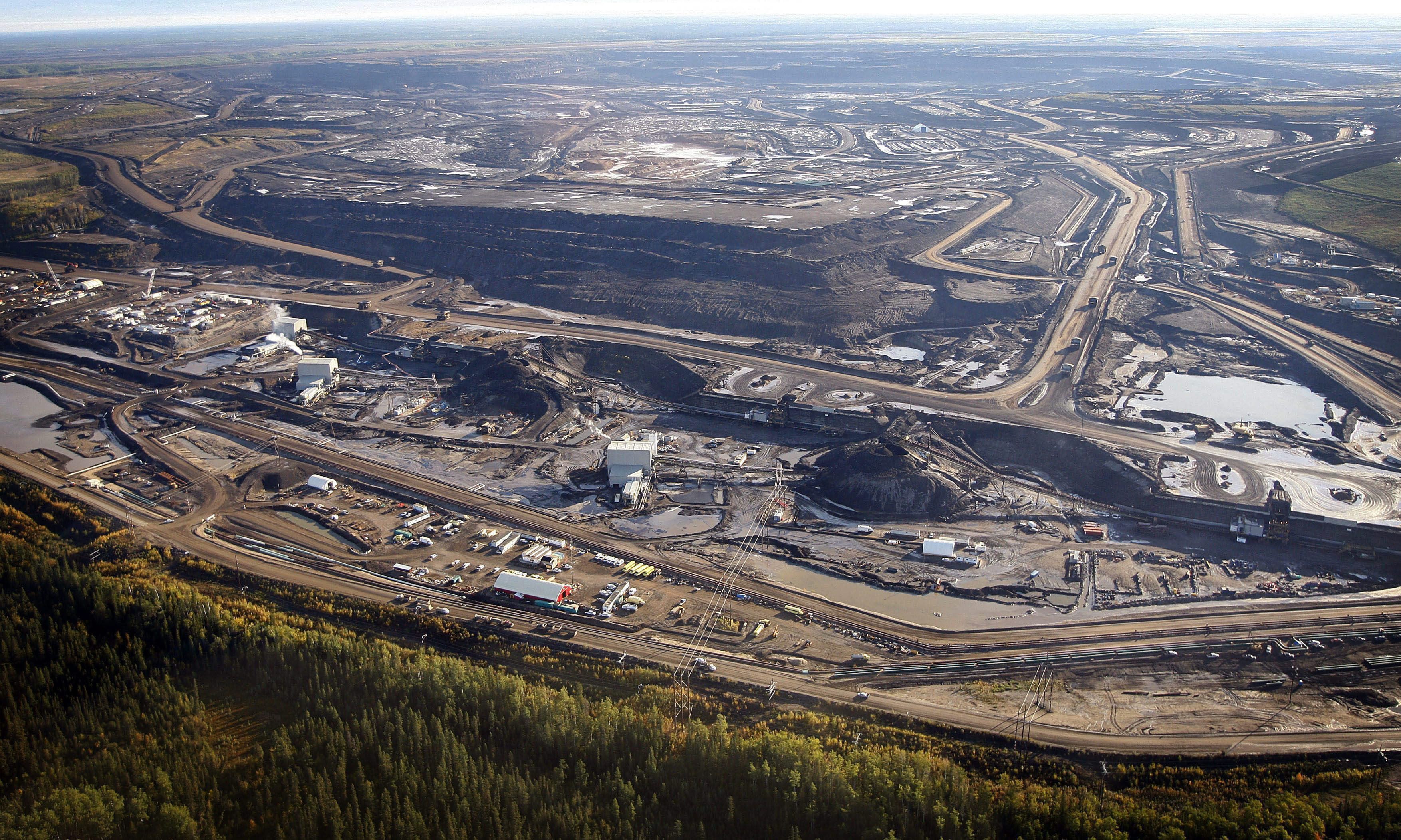 Good money comes at a cost to the land.A tar sands mine facility near Fort McMurray, Alberta.