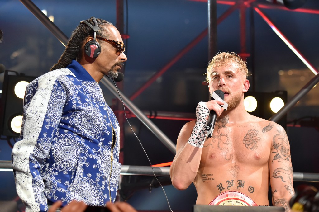 Jake Paul and Snoop Dogg