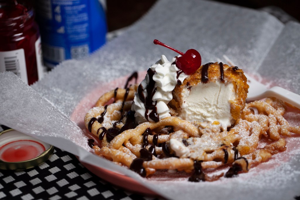 Gelato Fritto con Frittelle