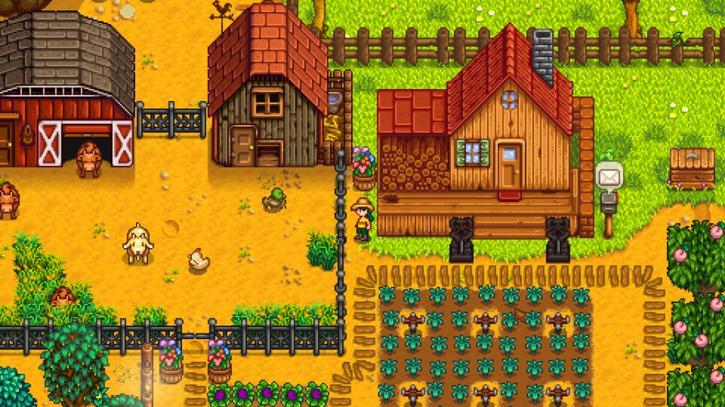 A screen shot from the video game Stardew Valley