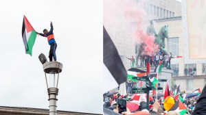 Palestina betoging Brussel