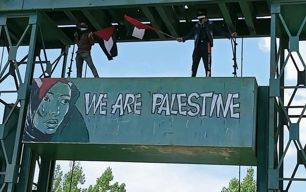 This Graffiti Artist Was Arrested For His Viral ‘We Are Palestine’ Mural