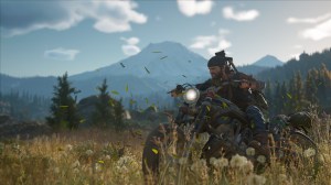 A screen shot from the video game Days Gone