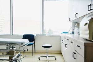 Empty doctor's exam room. Lawyer Breen Ouellette alleges  Indigenous children as young as 9 were forced to get IUDs.