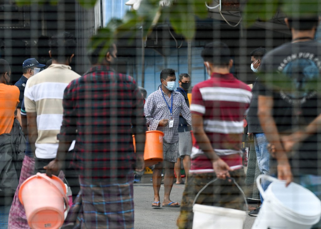 Migrant workers in Singapore