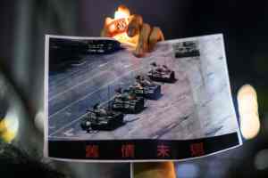 Beijing has justified the Tiananmen crackdown with China's economic achievements