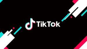 A logo for the social media service TikTok