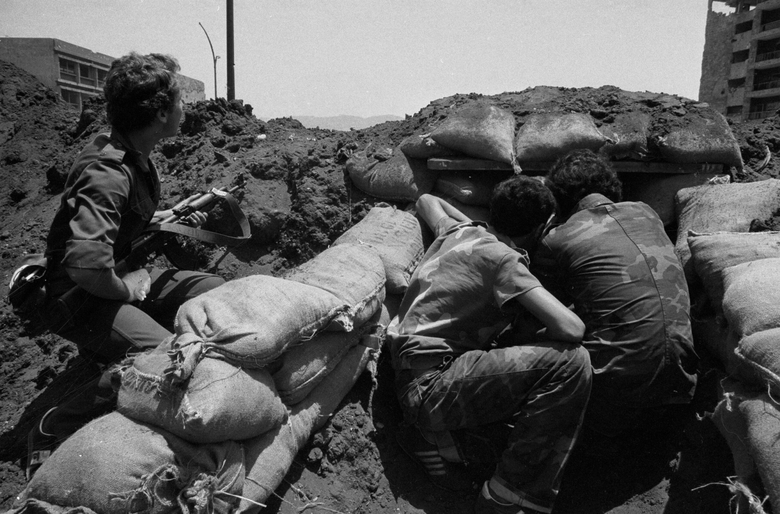 L'invasion du Liban par l'armée israélienne, photographiée par Yan Morvan