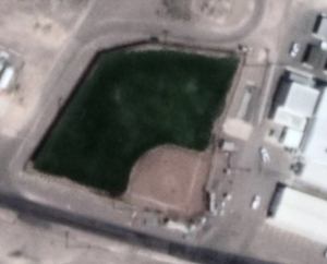 aerial shot of the softball field at area 51