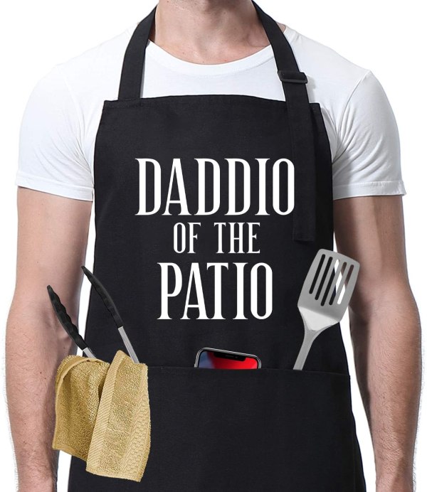 novelty joke grilling apron