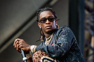 Young Thug performs at Bumbershoot at Seattle Center on September 1, 2018 in Seattle, Washington.