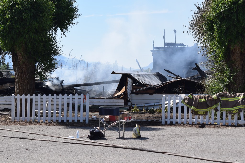 Two century-old Catholic churches built on Indigenous land in British Columbia burned to the ground early Monday morning.