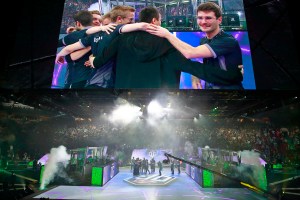 An image from a previous DOTA 2 International