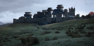 Winterfell, as seen in the first season of Game of Thrones.